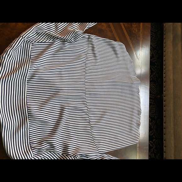 Black/white stripe blouse - Picture 5 of 7